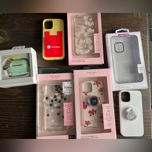 iPhone 12 & 13 mini phone cases & AirPod Pros case